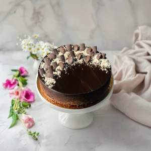 Brownie csokoládé torta
